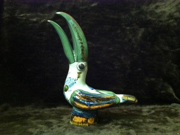 Toucan in Ken Edwzrds pottery stoneware