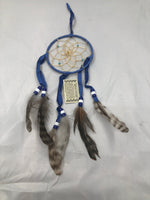 Navajo handcrafted Dream Catcher 4”
