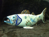 Ken Edwards Pottery Fish Extra Large in lead free stoneware pottery.  (KE.E6)