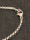316L Stainless Steel 18” neck chains sold in lots of 50 PCs.  L-19  2.5mm Rolo Chain