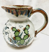 Ken Edwards Stoneware Pottery Extra Large Pitcher Creamer (KE.U1)