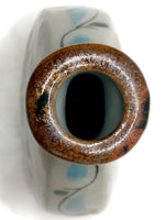 Ken Edwards Pottery Delta Vase in lead free stoneware. (KE.F49)
