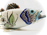 Ken Edwards Pottery Fish Extra Large in lead free stoneware pottery.  (KE.E6)