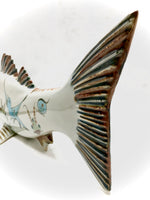Ken Edwards Pottery Fish Extra Large in lead free stoneware pottery.  (KE.E6)