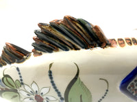 Ken Edwards Pottery Fish Extra Large in lead free stoneware pottery.  (KE.E6)