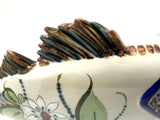 Ken Edwards Pottery Fish Extra Large in lead free stoneware pottery.  (KE.E6)