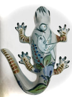 Ken Edwards Pottery Hanging Salamander in stoneware pottery.  (KE.E42)
