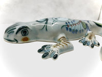 Ken Edwards Pottery Hanging Salamander in stoneware pottery.  (KE.E42)