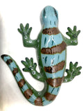 Ken Edwards Pottery Hanging Salamander in stoneware pottery.  (KE.E42)