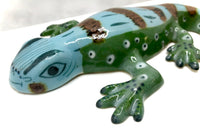Ken Edwards Pottery Hanging Salamander in stoneware pottery.  (KE.E42)