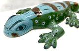 Ken Edwards Pottery Hanging Salamander in stoneware pottery.  (KE.E42)