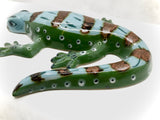 Ken Edwards Pottery Hanging Salamander in stoneware pottery.  (KE.E42)