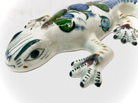 Ken Edwards Pottery Hanging Salamander in stoneware pottery.  (KE.E42)