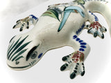 Ken Edwards Pottery Hanging Salamander in stoneware pottery.  (KE.E42)