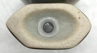 Ken Edwards Stoneware pottery Tooth Salt and Pepper Shakers (KE.V31)