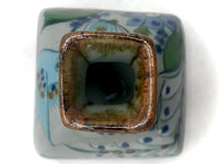 Ken Edwards Pottery  Square Bottom Vase in lead free stoneware.  (KE.F44)