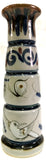 Ken Edwards Pottery Banded Candle Holder Large in stoneware pottery.  (KE.B1)