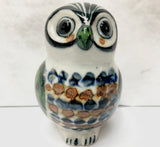 Ken Edwards Pottery Round Face Owl (KE.E52)