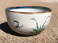 Ken Edwards Stoneware Pottery Bowl Thrown Medium 8" diameter (KE.TT3)