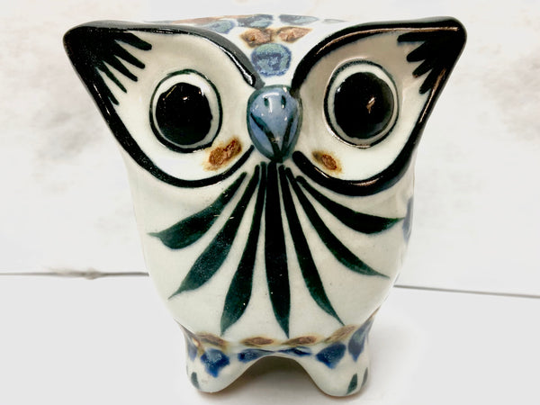 Ken Edwards Pottery Feathered Owl (KE.E31)