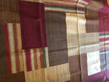 Patchwork rug lined