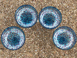 Margarita Hand Blown Speckled Glasse