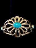Sterling silver bracelet with turquoise 