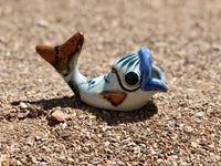 Ken Edwards Pottery Smiling Fish In Stoneware (KE.E2A)