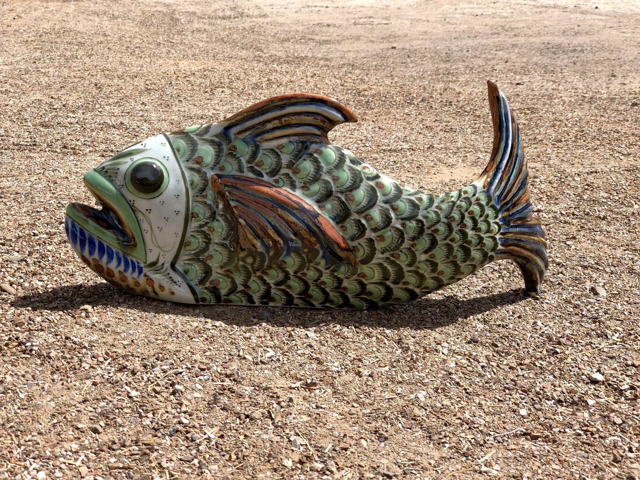 KEN DONE PARROT FISH 油彩画 ケンドーン 価格交渉可！ IMG_6209_2048x.jpg?v=1623357133