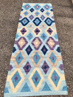 Handwoven Wool Rug in Southwestern, Native American style.  24780 Use code SAVE50 at checkout to get a 50% discount.