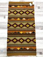 Zapotec handwoven wool rug 1019