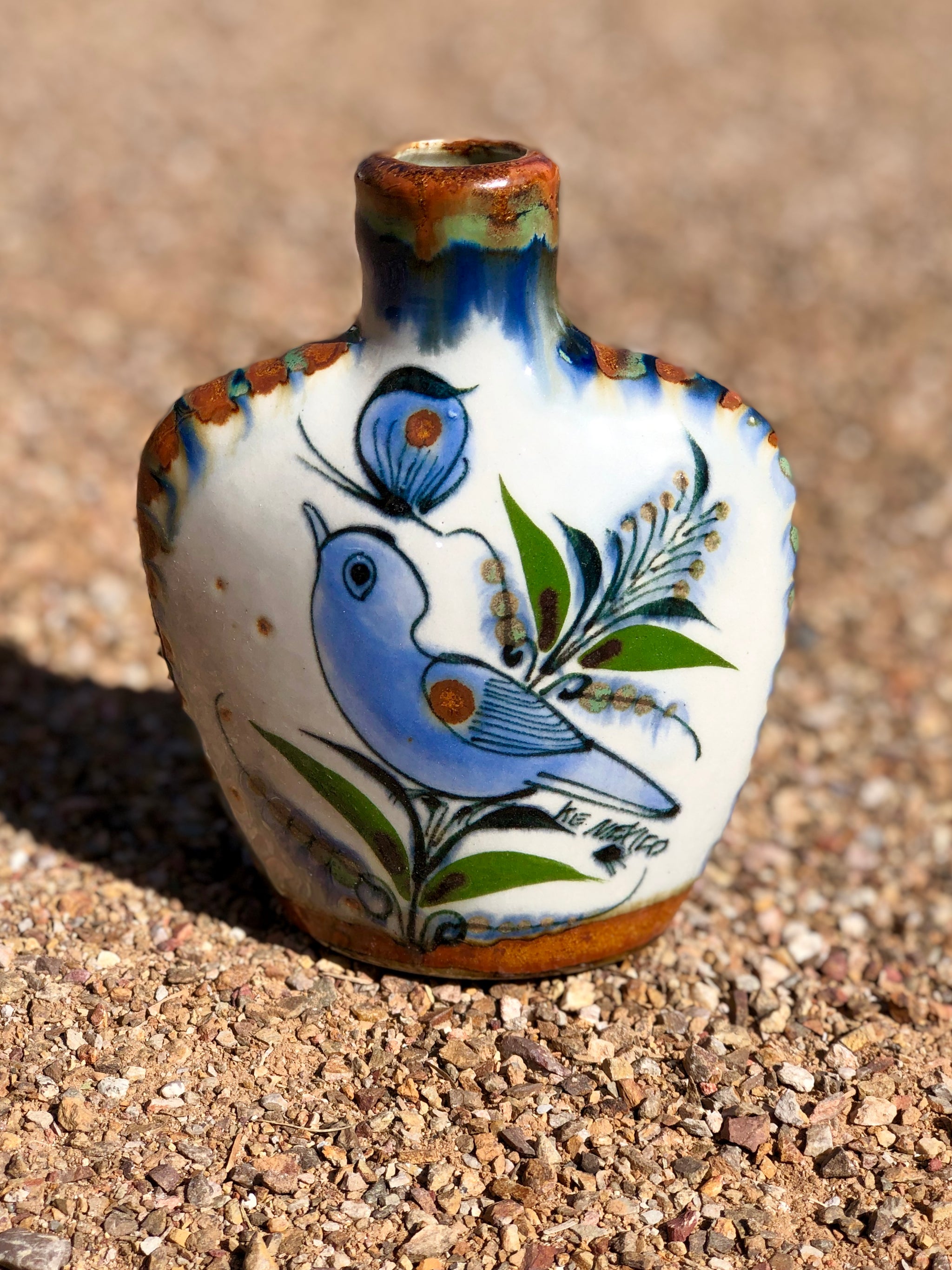 Ken Edwards Pottery Mini Heart Vase in Stoneware (KE.F51) – Del