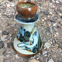Ken Edwards Pottery Chess Candle Holder (KE.B16)